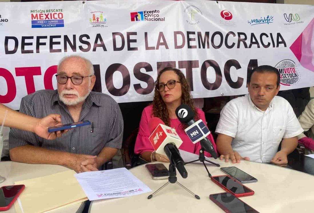 Marchará en Veracruz en defensa del INE