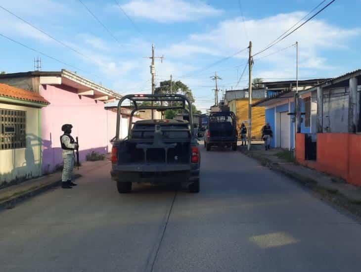 Alerta a nanchitecos despliegue de fuerzas Federales; habrían cateado un domicilio