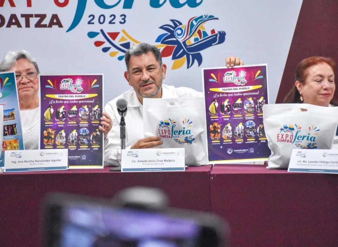 Presentan la Expo Feria Coatza 2023