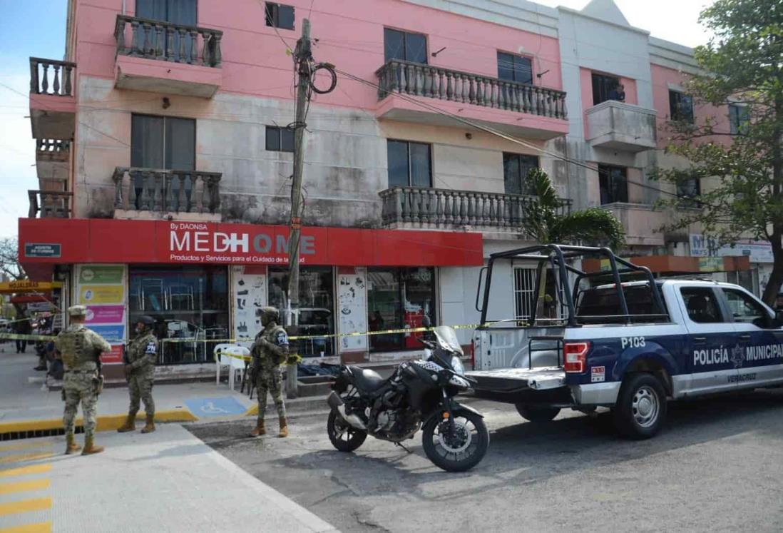 Fallece hombre en situación de calle en Centro de Veracruz (+video)