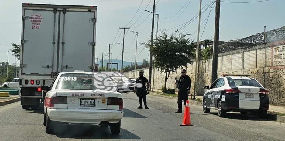 Policía Municipal refuerza vigilancia en Poza Rica con operativos