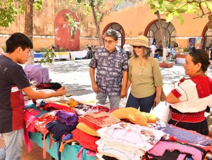 Diversas actividades inician el Mercado Túmin en Centro Cultural Atarazanas