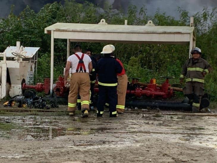 Tras explosión en Tuzandépetl, Protección Civil brindó apoyo en la zona industrial