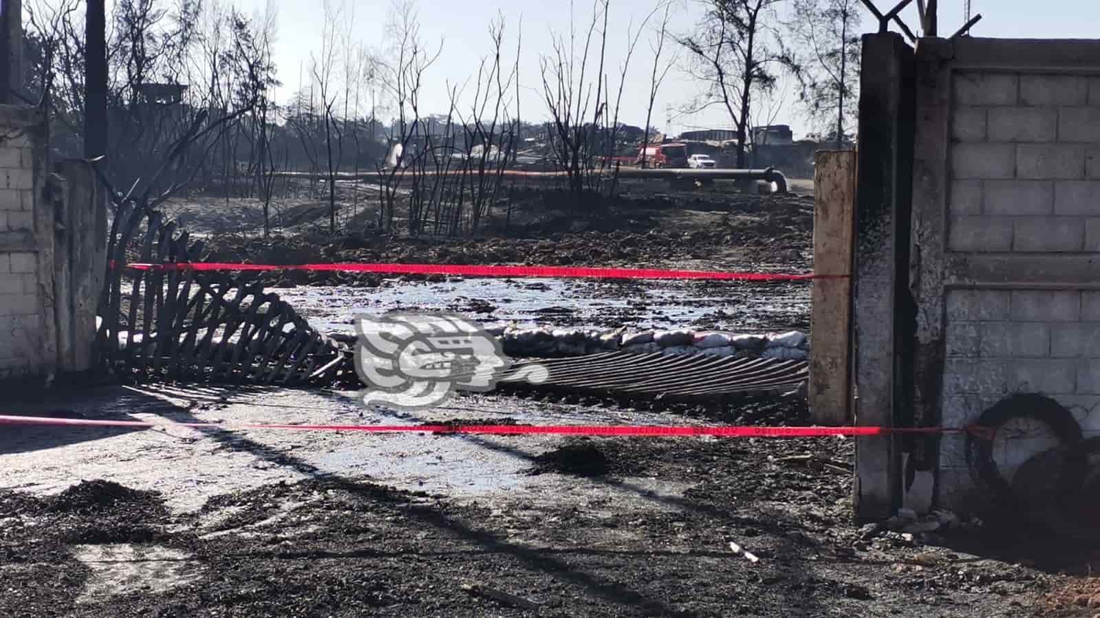 ¡Devastación! Fuego arrasó más de una hectárea en Tuzandépetl (+Video)