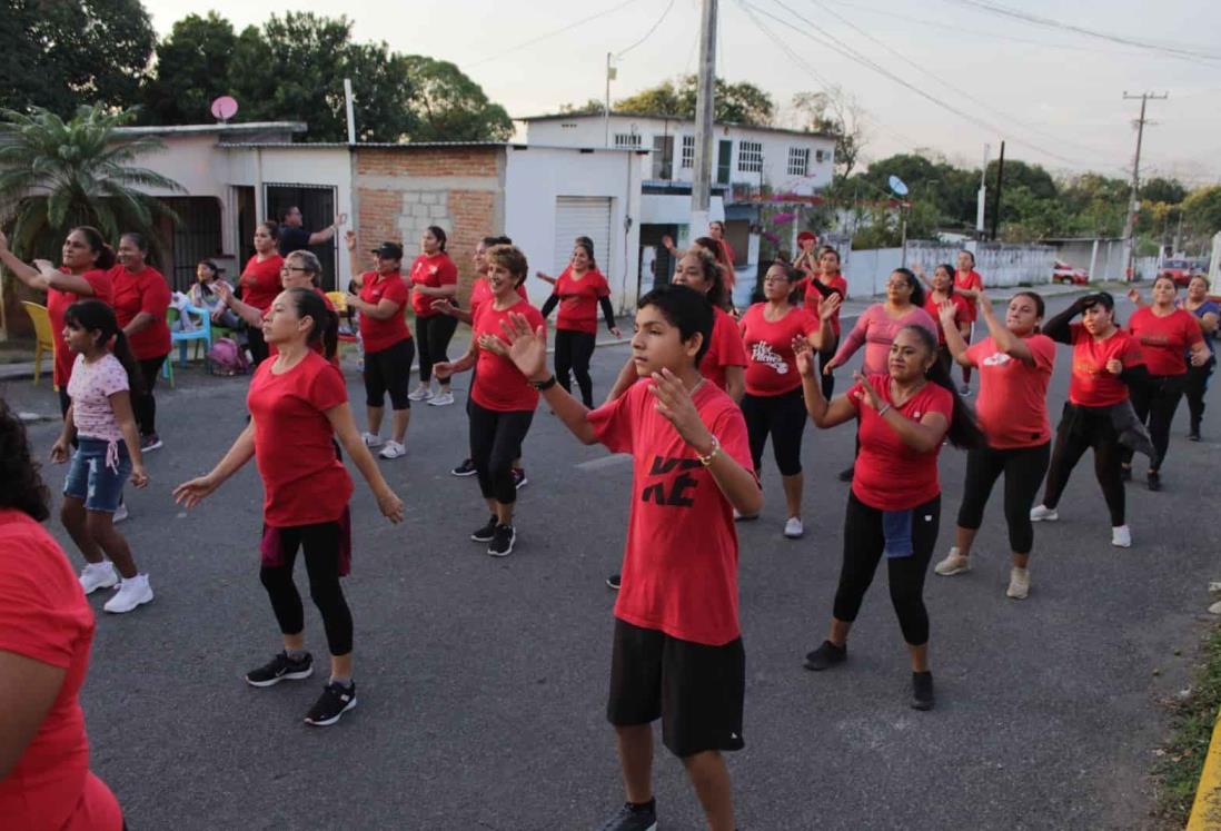 Impulsan el “Zumbatón” en las zonas rurales de Veracruz