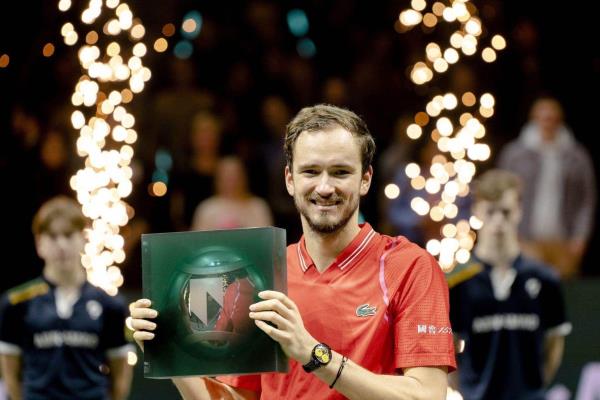 Daniil Medvedev se corona en el ATP en Doha