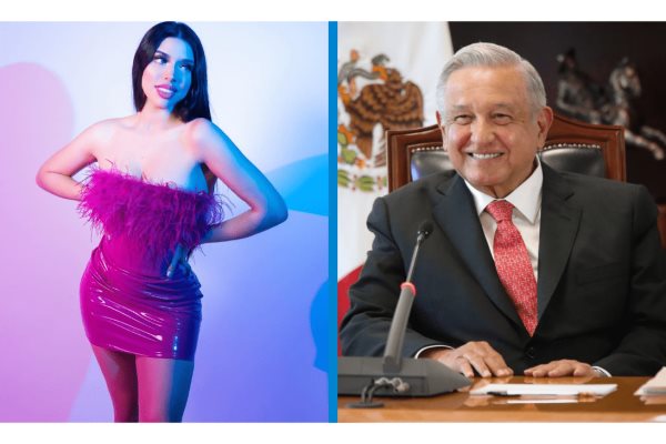 Yeri Mua presume alcanzar en seguidores a AMLO (video)