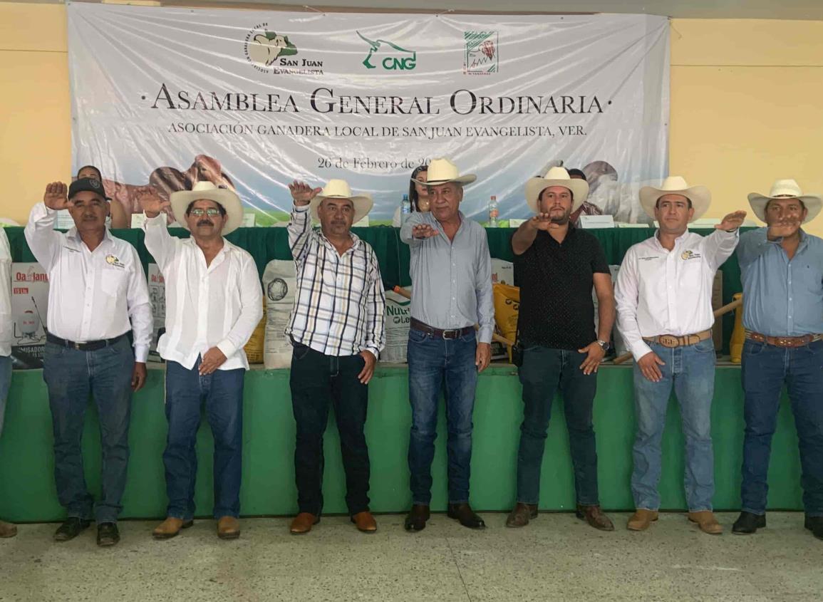 Planilla única en elección de asociación ganadera de San Juan Evangelista (+Video)