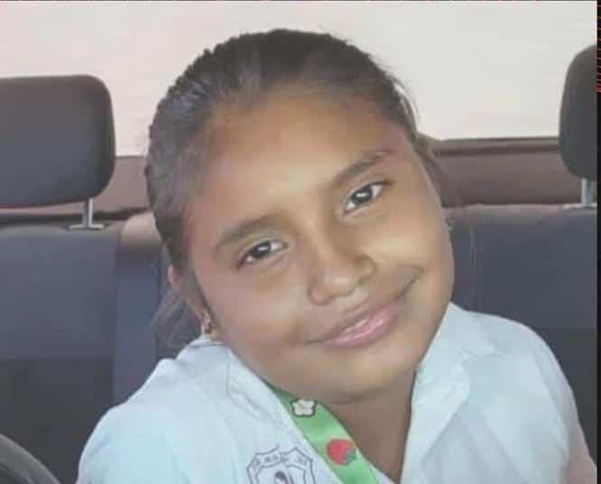 Buscan a la niña Kimberly, desapareció al salir de su casa en Chachalacas