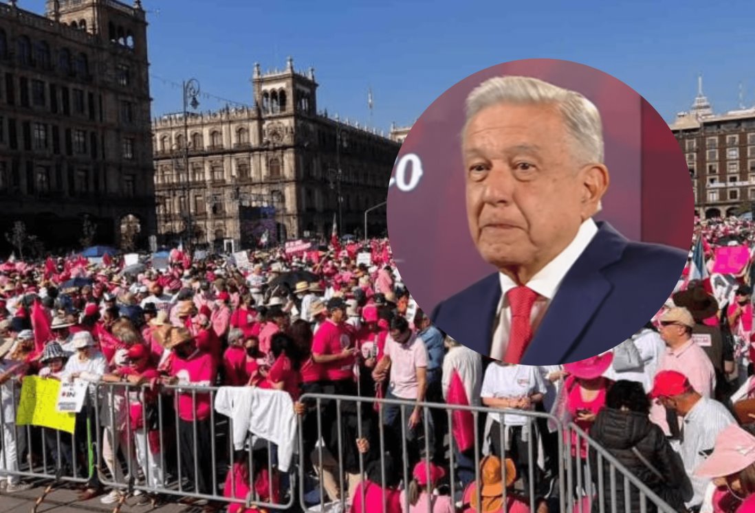 Con tanto delincuente de cuello blanco en marcha del INE incrementó el robo de carteras: AMLO