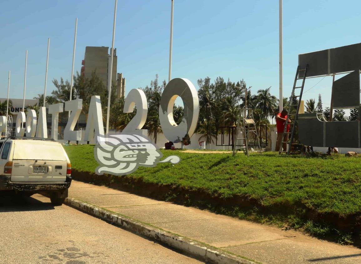 ¡A marchas forzadas! remodelan fachada de la Expo Feria(+Video)