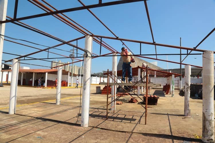 ¡A marchas forzadas! remodelan fachada de la Expo Feria(+Video)