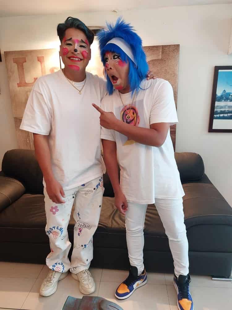 Chilin y Pikin, los payasos más virales de Tiktok realizarán un show en Boca del Río(+Video)