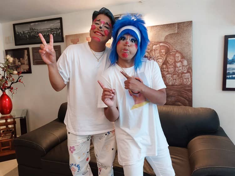 Chilin y Pikin, los payasos más virales de Tiktok realizarán un show en Boca del Río(+Video)