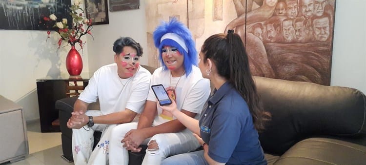 Chilin y Pikin, los payasos más virales de Tiktok realizarán un show en Boca del Río(+Video)