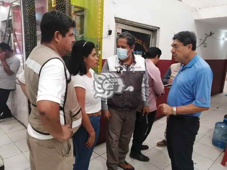 Operativo de Cofepris en mercados de Coatzacoalcos