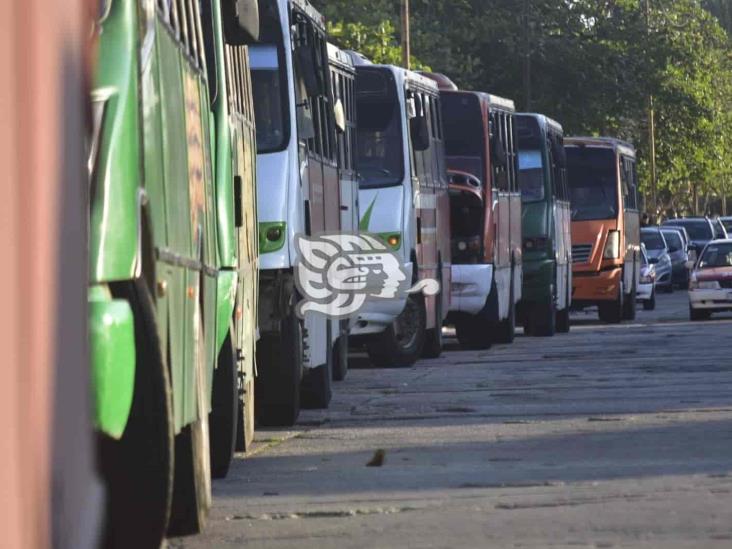 ¡Temen ir al corralón! operativo de Transporte Público paraliza a urbanos en Coatzacoalcos (+Video)