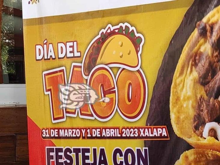 Programan feria del taco para fin de mes en Xalapa