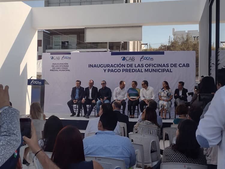 Inauguran oficinas de CABoca y pago predial en Boca del Río (+Video)