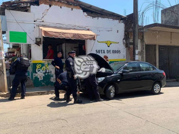 ¡De nuevo! Minatitleco detenido por llegar a Hacienda en auto con reporte de robo (+Video)