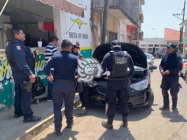 ¡De nuevo! Minatitleco detenido por llegar a Hacienda en auto con reporte de robo (+Video)