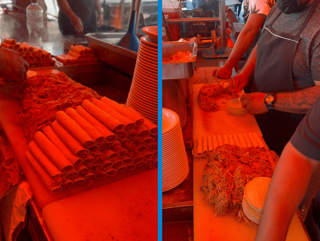 Hasta 200 personas consumen al día la deliciosa cochinita pibil en Tacos David