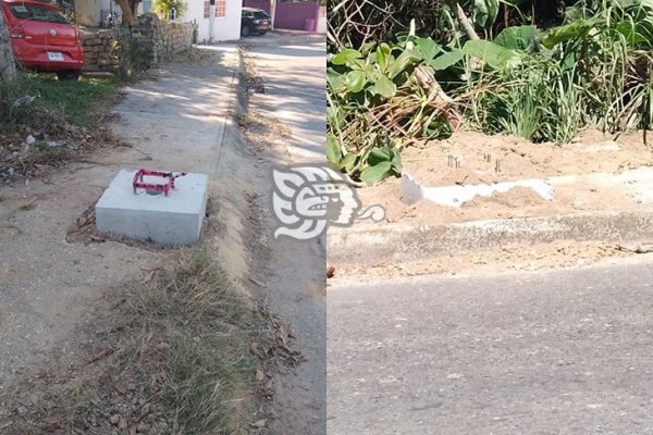 Proyecto de iluminación genera problemas en Nanchital