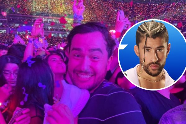 Veracruzano acude a concierto de Bad Bunny y gana tenis; revela olor de sus pies