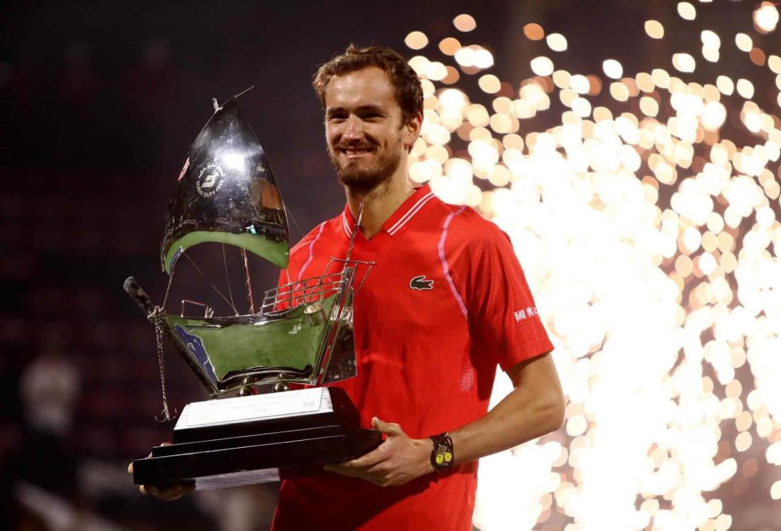 Conquista Daniil Medvedev título en Dubai