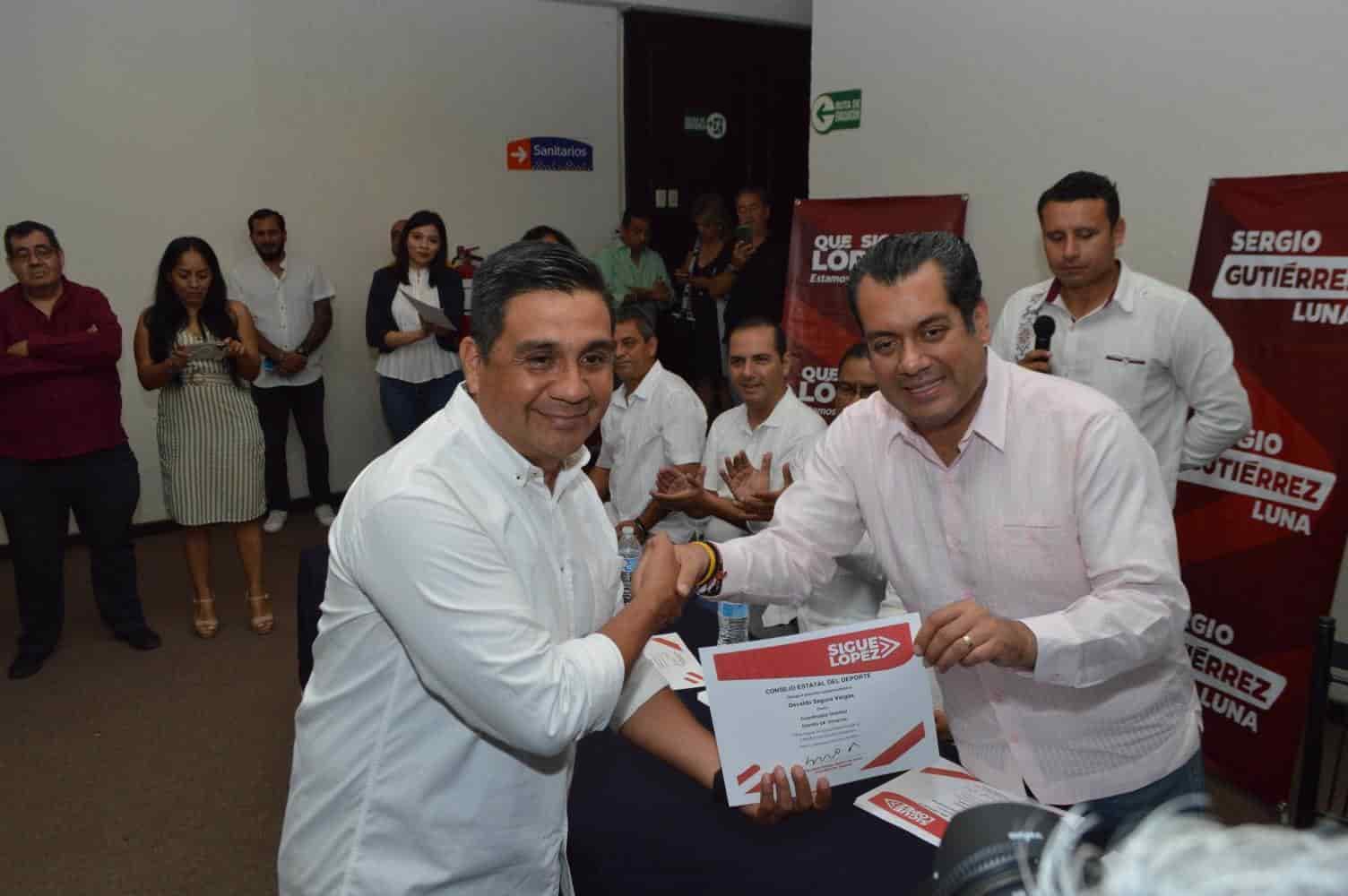 Fortalecen el movimiento “Que Siga López” con creación del Consejo Estatal de Deporte en Veracruz