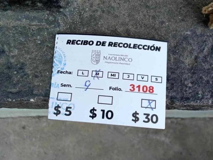 Diputado justifica cobro por servicio de recolección de basura en Naolinco