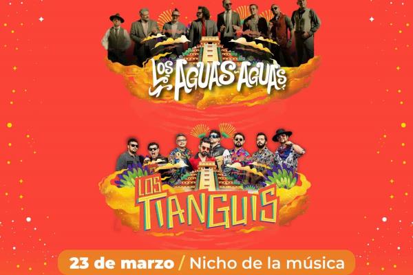 Festival Cumbre Tajín lleva a Los Aguas Aguas y Los Tianguis al Nicho de la Música