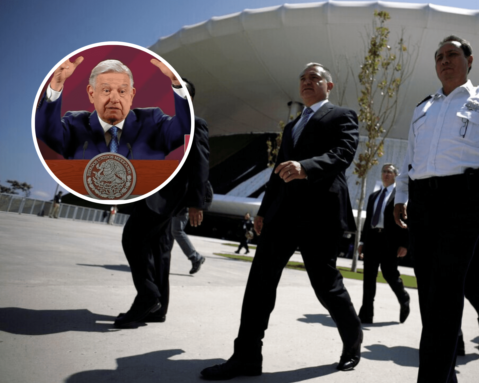 AMLO realizará mañanera desde el “búnker” de García Luna