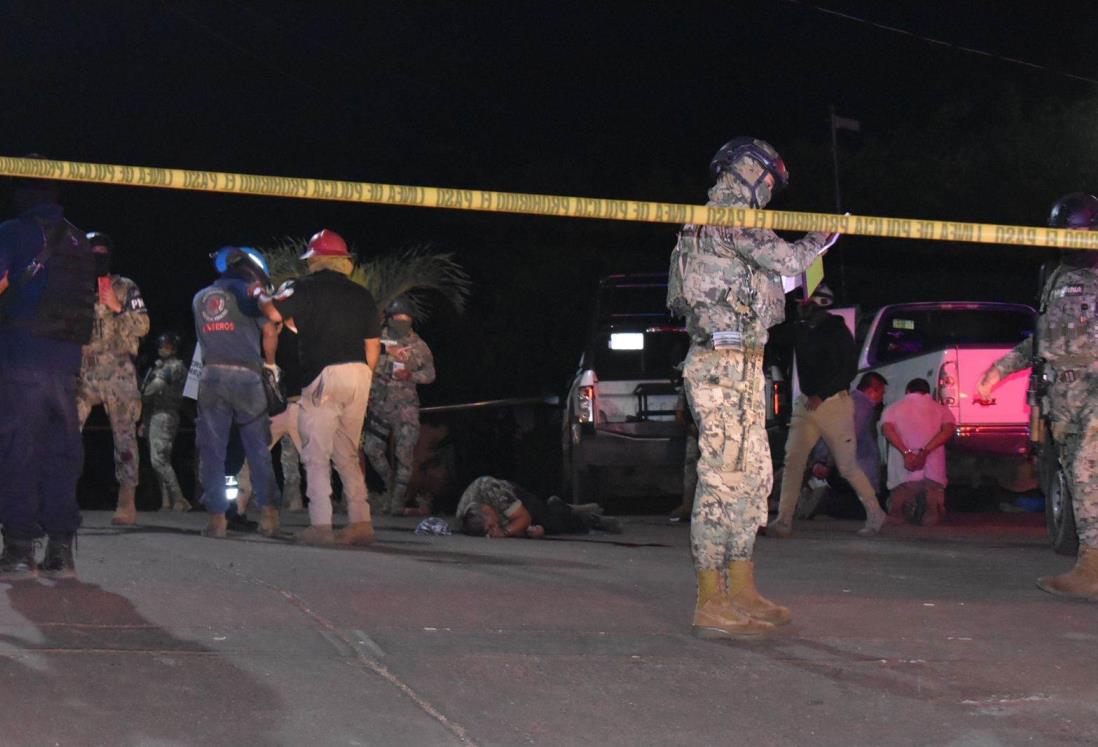 Jefe policiaco vinculado a banda criminal en enfrentamiento en el sur de Veracruz: gobernador