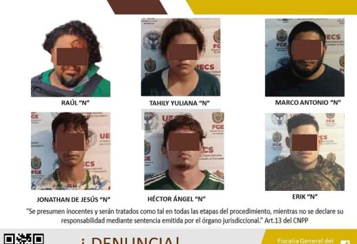 Vinculan a proceso a banda de presuntos secuestradores en Tuxpan