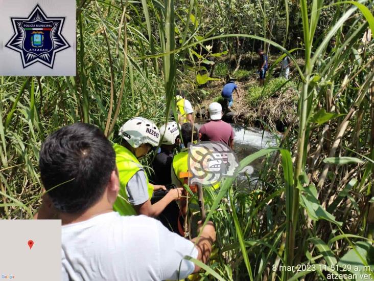 Localizan a campesino desaparecido en Atzacan; había caído a un barranco