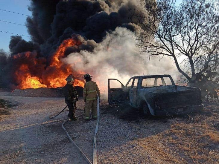 ¡Fuego! Explota toma clandestina de Pemex en Tula; tres heridos (+Video)