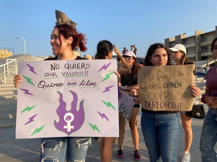 Mujeres hicieron cimbrar Veracruz; ¡Exigen un alto a la violencia!(+Video)