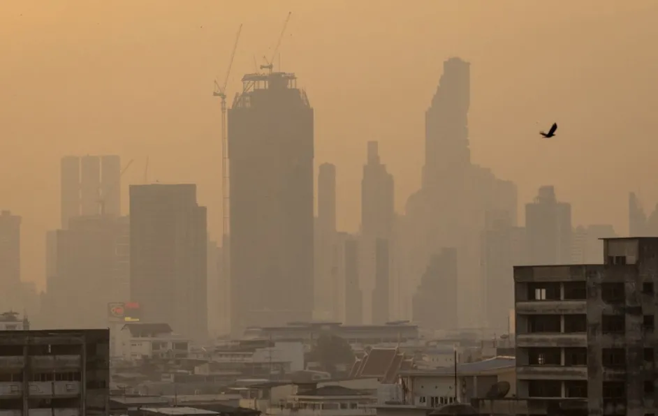 Reportan miles de enfermos en Tailandia por contaminación del aire