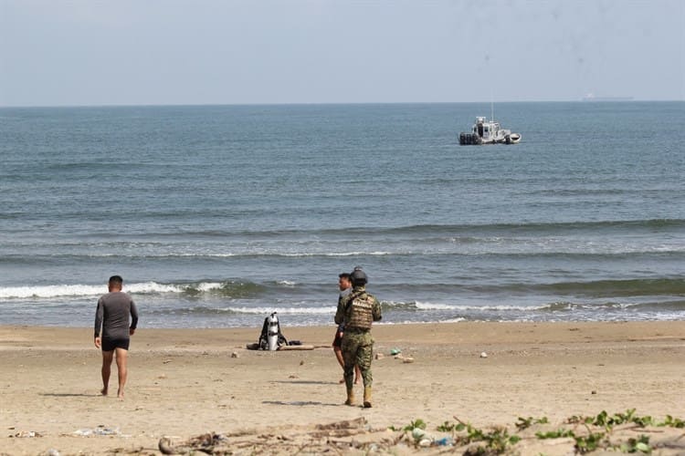 Semar no pudo recuperar arma perdida en el mar