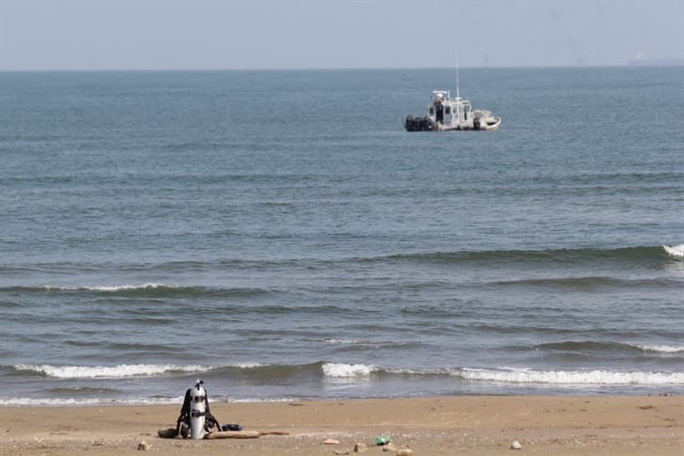 Semar no pudo recuperar arma perdida en el mar