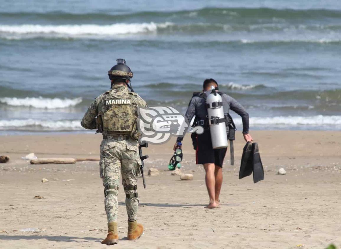 Semar no pudo recuperar arma perdida en el mar