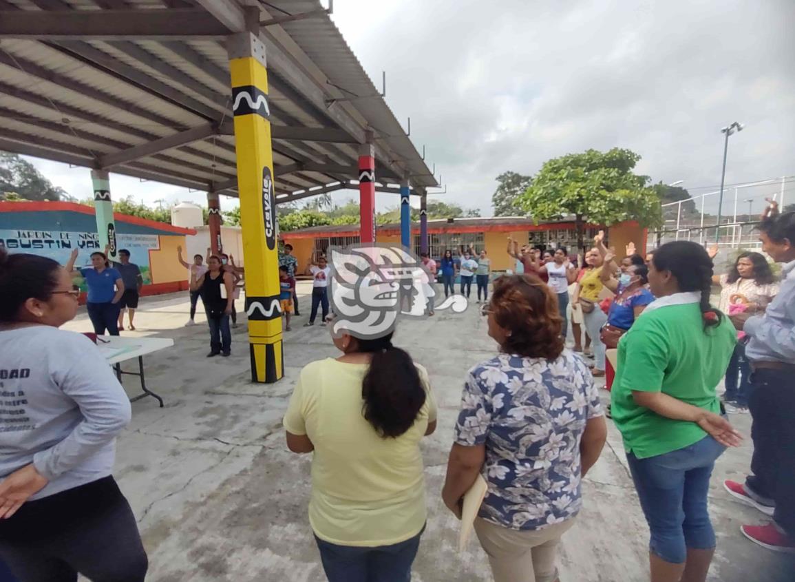 Programa federal sigue beneficiando a escuelas de Moloacán