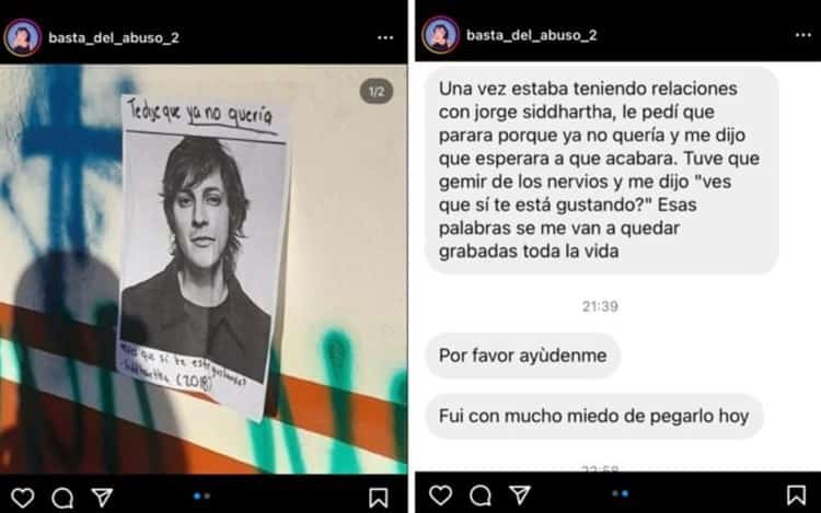 Acusan al cantante Siddhartha de presunto abuso sexual