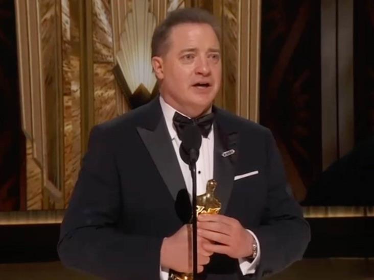Brendan Fraser gana su primer Oscar como mejor actor por The Whale