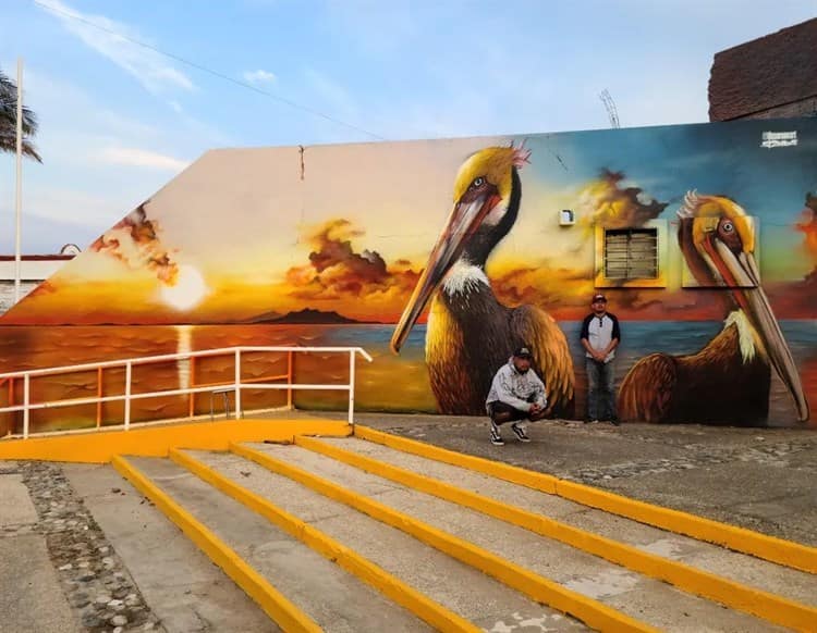 Sr Zeros y Buser, plasman arte en la Expo Feria Coatza 2023 (+Video)