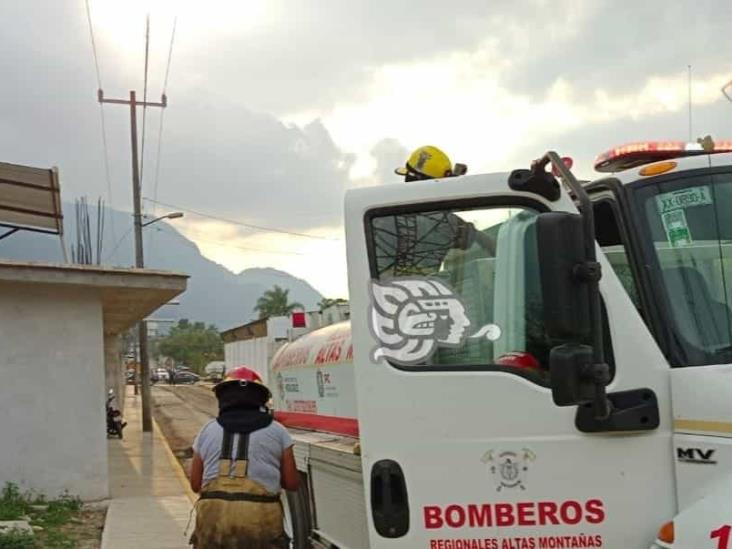 Incendio de pastizal en Río Blanco consume 15 hectáreas