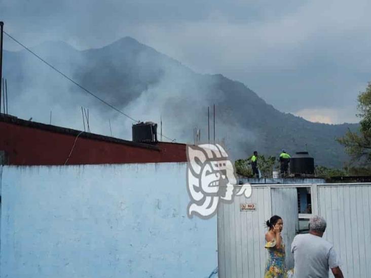 Incendio de pastizal en Río Blanco consume 15 hectáreas