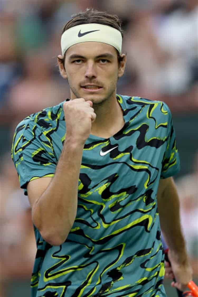 Avanza Taylor Fritz en Indian Wells