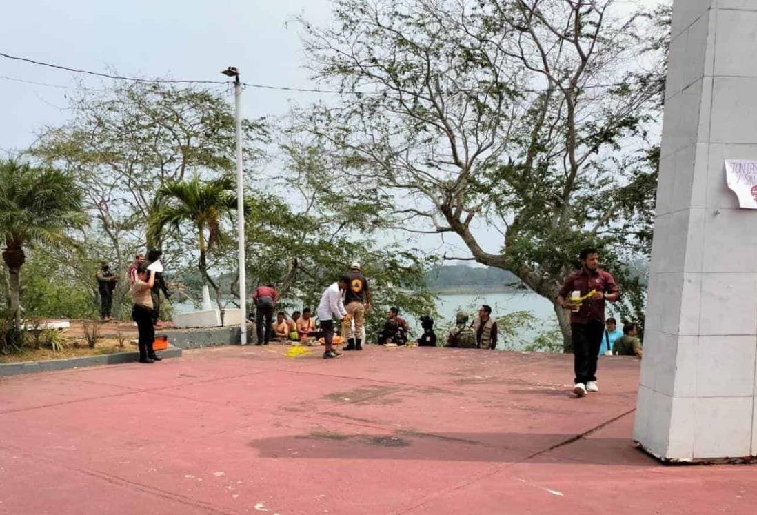 Rescatan cuerpo de ahogado en río Tuxpan